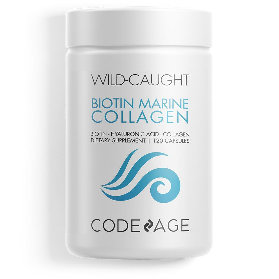 Wild Caught Biotin Marine Collagen Capsules